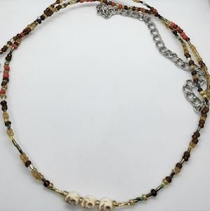 Skull harvest waistbeads